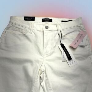 BANANA REPUBLIC Women’s 27P White MID RISE SKINNY ANKLE Jeans